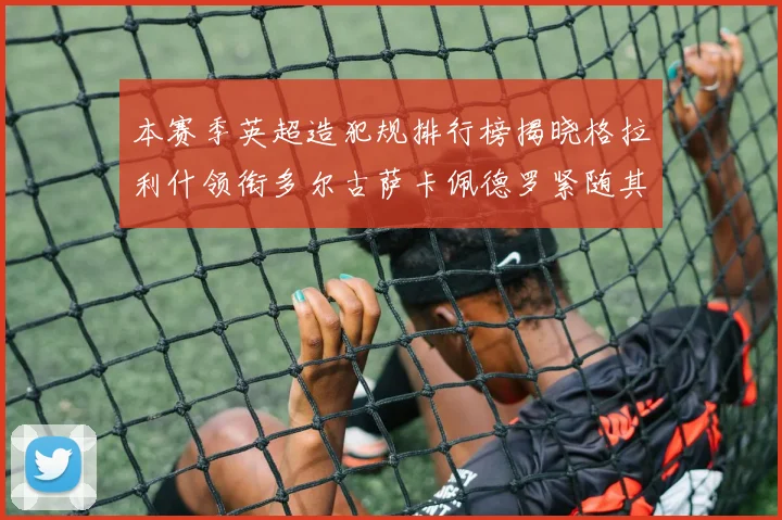 本赛季英超造犯规排行榜揭晓格拉利什领衔多尔古萨卡佩德罗紧随其后